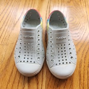 Native Shoes - Jefferson Block - grey/white/fire - C8